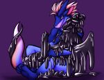  anthro cuddling dragon drake_(disambiguation) embrace hi_res hug latex melting raining resin rubber snug teryx teryx_commodore 