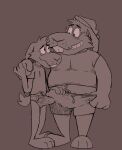  2022 absurd_res age_difference anthro anthro_on_anthro bowserboy101 bulge clothed clothing digital_media_(artwork) duo embrace erection erection_under_clothing father_(lore) father_and_child_(lore) father_and_son_(lore) feet flop&#039;s_dad_(orf) flop_(orf) genitals hi_res hug lagomorph larger_male leporid long_ears looking_at_another male mammal mature_male older_male overweight overweight_male parent_(lore) parent_and_child_(lore) parent_and_son_(lore) penis rabbit shirt simple_background size_difference smaller_male son_(lore) teeth topwear underwear younger_male 