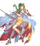  1girl armor boots breastplate broken_armor brown_eyes cape cropped elincia_ridell_crimea fingerless_gloves fire_emblem fire_emblem:_radiant_dawn fire_emblem_heroes fujikawa_arika full_body gloves gold_trim grey_hair hair_bun high_heel_boots high_heels highres holding holding_sword holding_weapon jewelry long_hair non-web_source official_art open_mouth overskirt pants puffy_sleeves see-through shoulder_armor sidelocks single_hair_bun solo sword thigh_boots tiara torn_cape torn_clothes torn_footwear torn_pants torn_sleeves transparent_background weapon 