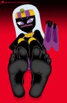  alien barefoot duck_dodgers feet female hi_res humanoid martian mrchasecomix not_furry queen_tyr&#039;ahnee soles solo toes 