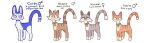  character_name collar collar_only cordy_(labbit1337) discord_(app) domestic_cat fan_character felid feline felis female feral group hi_res labbit1337 male mammal nermal_(labbit1337) norm_(labbit1337) normie_(labbit1337) nude standing tabby_cat toony warriors_(cats) 
