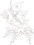  4_penises animal_genitalia animal_penis feral generation_5_pokemon genitals guncht hi_res insect_penis male multi_genitalia multi_penis nintendo penis pokemon pokemon_(species) sketch solo volcarona 