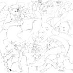  2023 2_horns 5_fingers anthro anthro_on_anthro anthro_penetrated anthro_penetrating anthro_penetrating_anthro anus backsack ball_fondling balls big_breasts big_butt bodily_fluids breasts butt cheek_bulge cowgirl_position crown crown_only cum cum_in_mouth cum_in_pussy cum_inside dialogue dragon drake_(zerofox) duo_focus english_text excalibur_(zerofox) eye_through_hair eyes_closed fellatio female female_penetrated fingers flirting fondling from_front_position fur furred_dragon genital_fluids genitals greyscale group hair hand_on_penis headgear hi_res horn kissing lying magnus_(zerofox) male male/female male_penetrating male_penetrating_female missionary_position monochrome multiple_scenes nude on_back on_bottom on_top open_mouth oral oral_penetration penetration penile penis penis_in_mouth penis_kissing pussy pussy_juice queen royalty scalie sex spread_legs spreading text translucent translucent_hair trio vaginal vaginal_penetration western_dragon wings zerofox1000 
