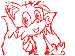  2d_animation 4:3 animated anthro blush canid cute_expression digital_media_(artwork) erickatailsko flipnote_studio frame_by_frame fur happy looking_at_viewer low_res male mammal miles_prower sega short_playtime simple_background smile solo sonic_the_hedgehog_(series) tail 
