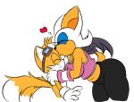  &lt;3 age_difference alternate_costume anthro bat canid canine duo female fox hyoumaru kissing kissing_forehead male male/female mammal miles_prower older_female rouge_the_bat sega sonic_riders sonic_the_hedgehog_(series) taller_female younger_male 