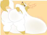  absurd_res adventure_time anthro big_breasts big_butt breasts butt cake_the_cat cartoon_network denizen1414 domestic_cat felid feline felis female hand_on_butt hi_res huge_breasts huge_butt humanoid hyper hyper_breasts mammal sagging_breasts solo thick_thighs 