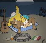  69_position alcohol animal_genitalia animal_penis anthro anthro_on_anthro anthro_penetrated anthro_penetrating anthro_penetrating_anthro antlers balls beach beer beverage blue_hair bodily_fluids body_hair bremz brown_body brown_fur butt campfire canid canine canine_genitalia canine_penis canis cervine deer domestic_dog dripping duo ear_piercing ear_ring erection eyes_closed eyewear face_fucking fellatio fluffy fluffy_hair food fur genital_fluids genitals glasses green_hair guitar hair hand_on_butt hi_res horn humanoid_genitalia humanoid_penis husky irrumatio jasper_(bremz) knot light lying male male/male male_penetrated male_penetrating male_penetrating_male mammal moon moonlight musical_instrument night nordic_sled_dog nude on_back on_top oral outside outside_sex penetration penile penis penis_in_mouth picnic_blanket piercing pizza plucked_string_instrument precum precum_drip pubes public public_nudity public_sex ring_piercing rug saliva saliva_on_penis seaside sex spitz string_instrument tail tuft yellow_body yellow_fur 