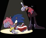  absurd_res amy_rose anthro clothing death dr._eggman eulipotyphlan female group hedgehog hi_res human humanoid jewelry light lighting male male/female mammal sega simple_background sonic_the_hedgehog sonic_the_hedgehog_(series) trio 