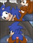 absurd_res anal anthro anus archie_comics bed butt canid canine comic duo eulipotyphlan fox furniture hedgehog hi_res male male/male mammal miles_prower omatic sega sonic_the_hedgehog sonic_the_hedgehog_(archie) sonic_the_hedgehog_(comics) sonic_the_hedgehog_(series) whoreomatic young 