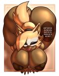  absurd_res all_fours alternate_version_at_source anthro big_breasts big_butt breasts brown_body brown_fur butt canid canine canis claws dhx2kartz digital_media_(artwork) english_text eyes_closed fangs female fur hi_res huge_breasts huge_butt idw_publishing looking_up mammal musk nipples nude sega simple_background smile solo sonic_the_hedgehog_(comics) sonic_the_hedgehog_(idw) sonic_the_hedgehog_(series) tan_body tan_fur teeth text thick_thighs tongue tongue_out voluptuous_female whisper_the_wolf wide_hips wolf 