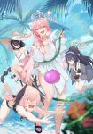  blue_archive hanako_(blue_archive) highres hinata_(blue_archive) koharu_(blue_archive) swimsuit zakkuri 