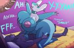  anthro big_breasts big_butt big_nipples breasts butt chubby_female curvy_figure female generation_3_pokemon hi_res huge_breasts huge_butt human hyper hyper_breasts jonhexelleirr latios legendary_pokemon mammal nintendo nipples pokemon pokemon_(species) thick_thighs voluptuous wide_hips 