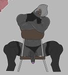  alien arbiter_(halo) armor balls chair clothed clothing dummydurzz furniture genitals halo_(series) headgear helmet hi_res male microsoft nude on_chair penis sangheili sitting sitting_on_chair skimpy solo thel_&#039;vadam xbox_game_studios 