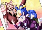  &lt;3 anal animal_crossing anthro areola armwear big_breasts big_butt black_armwear black_clothing black_leotard blue_body blue_eyeshadow blue_fur blue_lipstick blush blush_lines bodily_fluids bottomwear bottomwear_down bracelet breasts brown_body brown_eyes brown_fur butt butt_grab camo camo_bottomwear camo_clothing camo_pants camo_print clothed clothing cunnilingus dialogue dipstick_limbs drooling ear_piercing ejaculation eulipotyphlan exposed_breasts eyelashes eyes_closed eyeshadow female female/female freckles fur genital_fluids group hand_on_butt hedgehog hi_res huge_breasts huge_butt jewelry labelle_able leather leather_armwear leather_clothing leather_leotard leotard lipstick mabel_able makeup mammal nintendo nipples oral orange_background orange_lipstick pants pants_down partially_clothed pattern_bottomwear pattern_clothing pattern_pants piercing pink_areola pink_background pink_eyes pink_lipstick pink_nipples purple_body purple_fur pussy_ejaculation pussy_juice raccoon_sama rimming rosy_cheeks sable_able saliva sex silver_heels simple_background speech_bubble spiral_eyes tan_body tan_fur text thick_thighs tongue tongue_out trio vaginal white_bottomwear white_clothing white_high_heels wide_hips yellow_background yellow_body yellow_fur 