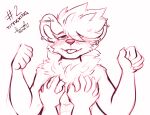  ahegao animal_genitalia animal_penis animated anthro breast_play breasts canine_genitalia canine_penis duo female genitals hair hand_on_breast hyena kinktober looking_pleasured male male/female mammal mane nina_the_pun ninathepun nyla_the_yeen penis piercing sex short short_hair sketch titfuck type:gif 