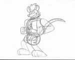  2023 5:4 5_fingers anthro biped brok_the_investigator clothed clothing diaper fingers hi_res male mammal murid murine paddedkevyn rat rodent simple_background sketch solo squealers_chief wearing_diaper 
