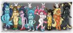  absurd_res aelia_(sin_cyan06) anthro anthrofied big_breasts black_body blue_body blue_eyes blush breasts canid canine canis claramay_(sin_cyan06) clothing digital_media_(artwork) dimitri_(sin_cyan06) domestic_cat eeveelution espeon eyewear felid feline felis female flareon footwear fox fur generation_1_pokemon generation_2_pokemon generation_4_pokemon generation_6_pokemon genitals glaceon group hair hi_res ivanna_(sin_cyan06) jolteon juliet_(sin_cyan06) leafeon looking_at_viewer mammal marina_(sin_cyan06) neelu_(sin_cyan06) nintendo nipples nude one_eye_closed open_mouth pokemon pokemon_(species) pokemorph pussy rubina_(sin_cyan06) simple_background sin_cyan06 sin_teal smile sylveon tail umbreon vaporeon yellow_body yellow_fur 