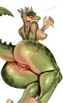  &lt;3 2023 anus areola argonian bedroom_eyes bethesda_softworks big_breasts big_butt breasts bubble_butt butt deeja female genitals green_arms green_body green_legs green_scales green_tail happy hi_res huge_butt inviting johnfoxart looking_at_viewer multicolored_tail narrowed_eyes naughty_face nipples non-mammal_breasts non-mammal_nipples portrait pose presenting presenting_anus presenting_hindquarters presenting_pussy pussy raised_tail scales scalie seductive simple_background smile solo tail the_elder_scrolls white_background 