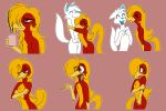  anthro avian beak beverage bird blush chrysolophus coffee expressions feathers galliform glori_gamebird golden_pheasant hair hi_res long_hair long_tail phasianid red_body red_feathers sticker_pack tail whitephoenix52 ych_(character) yellow_beak yellow_body yellow_feathers 