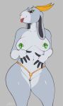  anthro boer_goat bovid caprine clothing costume domestic_goat female goat halloween hi_res holidays lingerie mammal mehdrawings pasties solo zueru_(zue) 