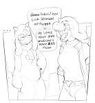  absurd_res anthro belly big_belly bodily_fluids bovid bullying caprine clothed clothing comic comic_panel deltarune dialogue dinosaur duo english_text eyewear female fully_clothed glasses goat hair hi_res horn humiliation kinkykong male mammal open_mouth ralsei reptile same_size_vore scalie sequence simple_background size_difference speech_bubble susie_(deltarune) text undertale undertale_(series) vore 