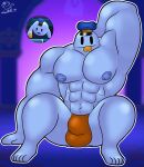  brawl_stars bulge ghost hi_res muscular sit_down spirit squeaksito ticket 