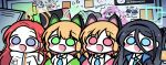  &lt;key&gt;_(robot)_(blue_archive) 4girls anger_vein animal_ear_headphones animal_ears aris_(blue_archive) arona&#039;s_sensei_doodle_(blue_archive) black_hair blonde_hair blue_archive blush_stickers bow cat_ears controller doodles fake_animal_ears forehead game_controller game_development_department_(blue_archive) hair_between_eyes hair_bow halo headphones highres indoors locker logo looking_ahead midori_(blue_archive) momoi_(blue_archive) multiple_girls neru_(blue_archive) nintendo_switch one_side_up orange_hair sensei_(blue_archive) sidelocks smile tic-tac-toe upper_body whiteboard yuuka_(blue_archive) yuzu_(blue_archive) zzul0714 