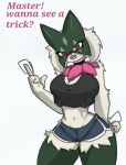  anthro big_breasts blush breasts female generation_9_pokemon hi_res mask meowscarada nintendo pace-maker pokemon pokemon_(species) slim solo thick_thighs wide_hips 
