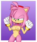  amy_rose anthro breasts deliciouscake eulipotyphlan exposed_breasts female genitals hedgehog hi_res mammal nude sega simple_background solo sonic_adventure sonic_the_hedgehog_(series) 