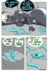  ahegao anthro comic crimellgrim domestic_cat felid feline felis female hi_res looking_pleasured mammal shiku_(character) solo tentacles text 