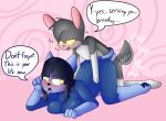  anthro cleo_(mr_rottson) duo felid feline female from_behind_position hypnosis lagomorph male male/female mammal mind_control mr_rottson sex tail text 
