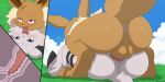  absurd_res anus backsack balls black_body black_ear_tips black_fur black_stripes blue_eyes blush bodily_fluids brown_body brown_fur butt cloud cutaway duo eevee erection espurr fangs female feral from_front_position fur generation_1_pokemon generation_6_pokemon genitals grey_body grey_fur hi_res hind_legs hindpaw internal internal_vaginal interspecies looking_pleasured lying male male/female mammal mating_press missionary_position multicolored_body multicolored_fur nintendo on_back open_mouth open_smile outside outside_sex paws penetration penis perineum pokemon pokemon_(species) purple_eyes pussy rear_view sex sky smile stripes sweat tail tapering_penis teeth tongue tongue_out two_tone_body two_tone_fur uterus vaginal vaginal_penetration white_body white_fur white_neck_tuft winick-lim 