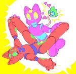  &lt;3 :3 absurd_res anthro blue_eyes colored domestic_cat duo eyebrows felid feline felis female foot_grab genitals green_sclera handpaw hi_res hindpaw ichig0bldritual joints kneeling legs_up lying machine male male/female mammal multicolored_body noseless on_back one_eye_closed open_mouth open_smile pawpads paws penetration penile penile_penetration penis penis_in_pussy prick_ears pussy raised_eyebrows robot sarah_(dreamscreep) smile sparklecat spread_legs spreading sweetie_(dreamscreep) toony unusual_anatomy unusual_genitalia unusual_penis unusual_pussy vaginal vaginal_penetration wire yellow_sclera 