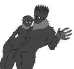  anthro breasts duo female fur gesture homo_noir humanoid looking_at_another looking_at_partner looking_at_viewer male male/female neck_tuft noir romantic romantic_couple seering_(artist) standing tuft unfinished waving waving_at_viewer wide_hips 