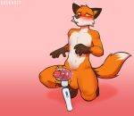  absurd_res anthro blush duskari7 epic_games fennix_(fortnite) fortnite hi_res hitachi_magic_wand male penetrable_sex_toy sex_toy sketch solo vibrator wand_vibrator 