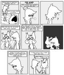 ambiguous_gender anthro bat blush blush_lines border breath_cloud chest_tuft clothing comic daniel_toke dialogue duo_focus english_text eyes_closed fangs female_(lore) greyscale group hand_holding happy hi_res hoodie human inner_monologue inside kiss_on_lips kissing looking_at_another male male/ambiguous mammal mivliano_10-c monochrome motion_lines narrowed_eyes nicky_(abfmh) overbite pupils question_mark scut_tail shane_frost short_tail slit_pupils smile sound_effects speech_bubble standing surprise tail teeth text topwear trio tuft white_border 