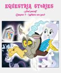  alice_goldenfeather_(estories) anthro black_border border brown_spots chimera cutie_mark discord_(mlp) draconequus equid equine estories female feral fluttershy_(mlp) folded_wings friendship_is_magic gesture glancing_back group hasbro hi_res horn looking_at_viewer looking_up male mammal milk_carton my_little_pony pegasus princess_celestia_(mlp) regalia shrug spots spread_wings winged_unicorn wings 