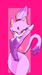  2023 2d_(artwork) anthro blaze_the_cat breasts clothed clothing domestic_cat felid feline felis female hi_res looking_at_viewer mammal partially_clothed pose purple_body sachsech205 sega simple_background solo sonic_the_hedgehog_(series) tail thick_thighs wide_hips yellow_eyes 