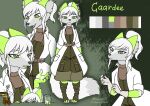  absurd_res anthro caardee(oc) canid canine clothed clothing digital_media_(artwork) female fluffy fluffy_tail fox fur hair hi_res mammal rinkamo simple_background smile solo tail 
