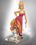  anthro bound clothing diane_foxington dreamworks dress fan_character female gag hi_res invalid_tag the_bad_guys thief 