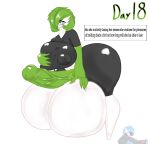  absurd_res anthro areola balls big_breasts big_butt bloodtail breasts butt clothed clothing duo english_text female gardevoir generation_3_pokemon genitals gynomorph herm hi_res huge_breasts humanoid intersex nintendo nipple_outline not_furry penis pokemon pokemon_(species) solo solo_focus text 