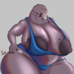  absurd_res alien anthro areola areola_slip big_areola big_breasts bikini breasts clothing female halo_(series) hi_res huge_breasts microsoft montgomery_glands rixtry_oficial sangheili solo swimwear wardrobe_malfunction wide_hips xbox_game_studios 
