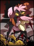  2022 alternate_species amy_rose anthro aster_(phatman1201) avian beak bedroom_eyes big_breasts bird black_body black_cape blood blood_in_mouth blood_on_beak bodily_fluids bovid breast_squish breasts canid canine cape cape_only caprine clothing corruption dr._rehme_menat eulipotyphlan eyelashes featureless_crotch female female/female fox fur glowing glowing_eyes group hair hedgehog hi_res horn huge_breasts hummingbird hybrid lavenderrose mammal mind_control mostly_nude multicolored_body narrowed_eyes nipples nude pink_body pink_fur pink_hair pink_nipples red_eyes seductive sega sheep sonic_the_hedgehog_(series) squish standing tan_body tan_fur trio two_tone_body unconscious vampire winged_arms wings yellow_body yellow_fur yellow_sclera 