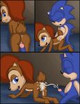  absurd_res anthro archie_comics bodily_fluids butt comic cum cum_on_butt cumshot duo ejaculation eulipotyphlan female genital_fluids genitals ground_squirrel hedgehog hi_res male male/female mammal nude omatic penetration penis pussy rodent sally_acorn sciurid sega sonic_the_hedgehog sonic_the_hedgehog_(archie) sonic_the_hedgehog_(comics) sonic_the_hedgehog_(series) 