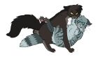  angry balls breezepelt_(warriors) domestic_cat duo felid feline felis feral feral_on_feral feral_penetrated feral_penetrating feral_penetrating_feral genitals hi_res jayfeather_(warriors) male male/male male_penetrated male_penetrating male_penetrating_male mammal newtcreek penetration questionable_consent sex teeth warriors_(cats) 