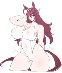  absurd_res animal_humanoid big_breasts bodily_fluids breasts clothing equid equid_humanoid equine equine_humanoid female hi_res horse_humanoid humanoid mammal mammal_humanoid nipple_outline one-piece_swimsuit parallax05 solo sweat swimwear thick_thighs 