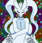  animated anthro big_breasts breasts female generation_5_pokemon genitals hi_res huge_breasts legendary_pokemon nintendo pokemon pokemon_(species) pussy reshiram solo tansau thick_thighs wide_hips 