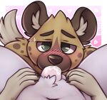  2023 aggretsuko anthro asinus bodily_fluids brown_body brown_fur cum cum_in_mouth cum_inside donkey duo equid equine first_person_view fur genital_fluids haida_(aggretsuko) hyena looking_at_viewer male male/male male_penetrated male_penetrating male_penetrating_male mammal mytigertail penetration penis_in_mouth pink_body pink_fur sanrio sex spotted_hyena tadano_(aggretsuko) tail 