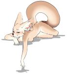  after_sex alpha_channel anthro big_ears bodily_fluids breast_squish breasts butt canid canine cum cum_drip cum_in_pussy cum_inside cum_on_butt dripping ear_piercing ear_ring female fennec fluffy fluffy_tail fox fur genital_fluids hi_res inner_ear_fluff kittydee leaking_cum mammal narrowed_eyes piercing ring_piercing sanaa_(null-hypothesis) simple_background smile solo squish tail tan_body tan_fur transparent_background tuft 