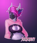  absurd_res anthro clothed clothed_sex clothing crist dharmony dragon female female/female hair hi_res pink_clothing pink_hair purple_body purple_eyes rose_hair sex simple_background solo 